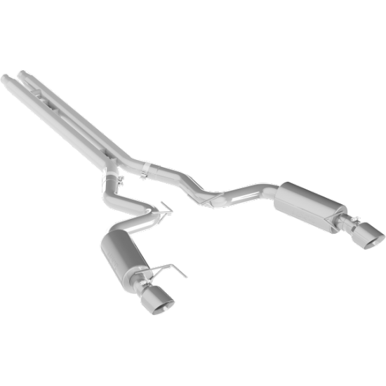 MBRP Cat Back Street Stainless 3'' 2015-2017 Mustang GT Decapotable
